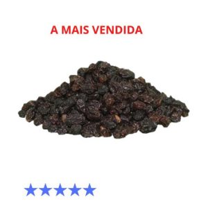 Uva Passa Preta S Semente Desidratada Natural Salada Farofa